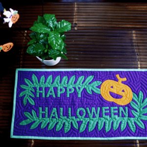 画像2: “HAPPY HALLOWEEN”のタペストリー