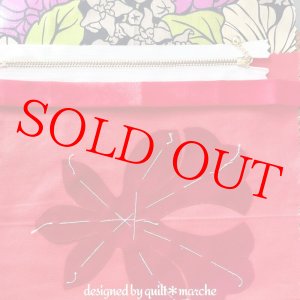 画像: ミニ＆ロング・ポーチ【真っ赤なエンジェルストランペット】